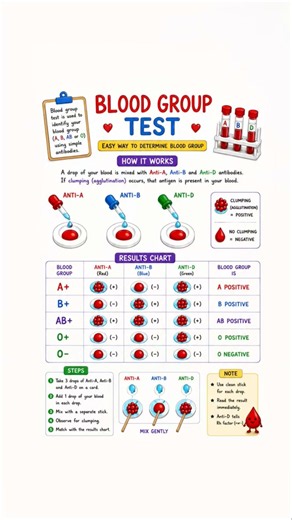 How to Identify Blood Group | ABO Blood Typing