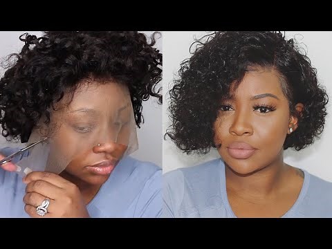 How to Style Your Short Curly Bob Lace Front Wig! | RPGHair.com