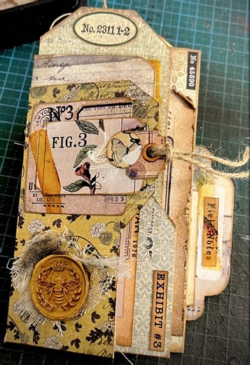 Botanical Inspired Pocket Folder Tutorial