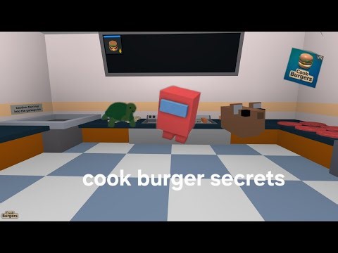 Cook burger secrets