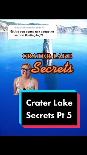 Reply to @indiebirdnerd Crater Lake secrets part 5. #craterlake #caldera #volcano #laketok #geology #nationalpark #science #scicomm #learnontiktok