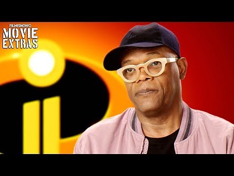 INCREDIBLES 2 | On-set visit with Samuel L. Jackson "Lucius Best / Frozone"