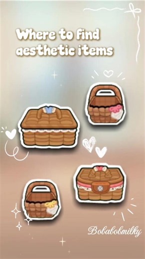 Where to find aesthetic items 🌸✨ | Game world #gameworld #aestheticgame