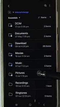 Samsung Phone | How to Hide Photos Videos Files and Folders