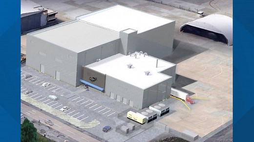 Construction under way at Boeing St. Louis for 'future military aircraft production'