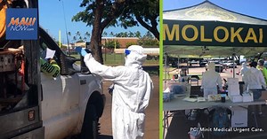 About 150 Tested for COVID-19 on Moloka‘i Drive Through Testing Event | Maui Now