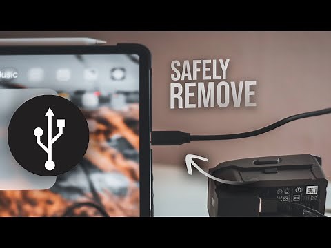 How to Eject USB on iPad (Safely Remove)