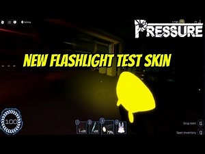 New Flashlight Test Skin | Roblox Pressure