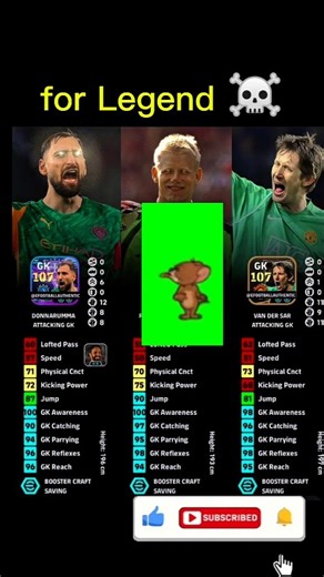 3 legend🔥Comparison / efootball 2026,,,