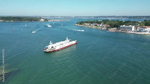 Sandbanks to Studland Chain Ferry in Poole Harbour