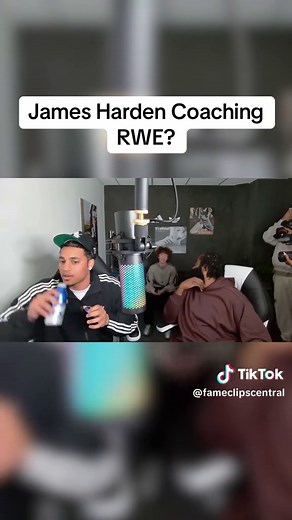 James Harden Coaching Rod Wave Elite Basketball