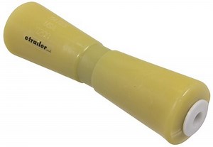 Yates Keel Roller for Boat Trailers - TPR - 12" Long - 5/8" Shaft Yates Rubber Boat Trailer Parts YR