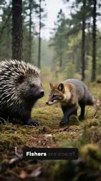 Crazy/Fun/Interesting facts about Fishers #interestingfacts #wild #animals