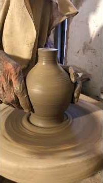 Making a Pot on a Foot Wheel | Complete Handmade Pottery Process (Satisfying Clay ASMR)