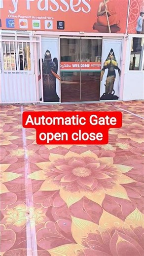 automatic Gate open close ☺️ #shots #YouTube shots video