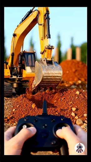 Ultra Realistic RC Excavator Digging Scene | Mini Construction ASMR 🚜