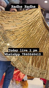 1.5K views · 13 reactions | Latest viral collection live https://chat.whatsapp.com/DYsvjr4iMbPLUigXIQ4Tg1 #designerlehenga #fashion #wedding #bridal #sarees #weddinglehenga | Radhe Krishna Vastra Bhandar | Facebook