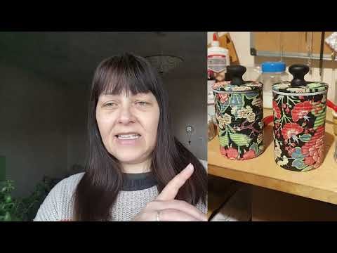 Finally Back Into The Groove! #irl #selfemployed #crafting #decoupage #upcycledcrafts