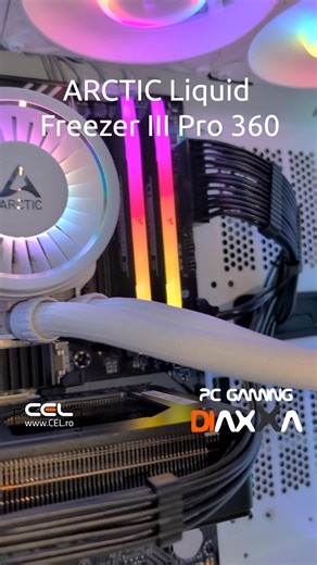 🎮 Custom PC gaming 8.371 lei i9-14900K GIGABYTE Z790 D AX Express DDR5 Corsair RM1000x 1000W ARCTIC Liquid Freezer III Pro 360 🎮 RTX 5060 ▶️ https://cel.ro/c/MlFWUlp9WSc3XUo #pcgaming #gamingpc #pcbuild #pc #gamingpcbuild #diaxxa | CEL.ro