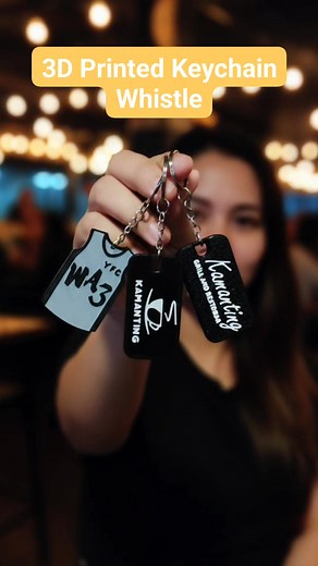 1.3K views | Keychain Whistle NameTag! #3dprinted #keychain | Loki Custom Art & Pop | Facebook