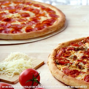 Your pizza now comes with a side of pizza. Promo code: GET2NOW | Papa Johns Pizza