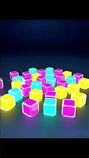 Exploding Neon Dice – Satisfying Colorful Burst 🎲💥✨