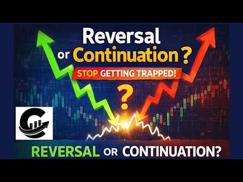 Reversal or Continuation? How to Read Market Waves Like a Pro (Forex Trading Education)