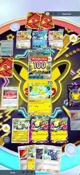 Beating Expert Drop Event Team Rocket's Lapras Deck (TRA) with Mega Manetric ex Deck in PTCG Pocket