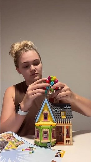 Building The LEGO Up House #disney100 #legodisney