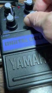 YAMAHA DD-100 Digital Delay (BBD-to-Digital / PCM processing)