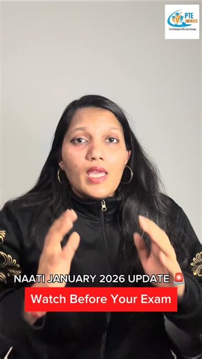 PTE UNIVERSE | EXPERT COACHING on Instagram: "NAATI January 2026 Update 🚨 | Watch Before Your Exam Big changes every NAATI aspirant must know! 📢 If you’re planning to appear for the NAATI CCL exam, this update can impact your result, preparation & strategy. ✅ Don’t miss this before booking your test. 🎯 Right guidance = First attempt success. #NAATI #NAATI2026 #NAATIUpdate #NAATICCL #NAATIAustralia"