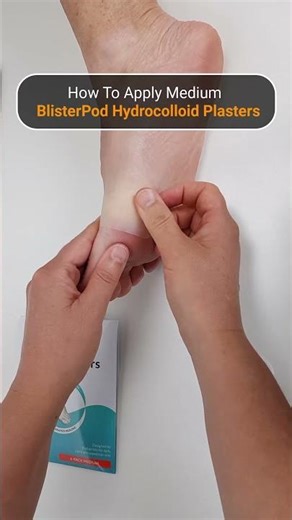 🩹 How To Apply 𝑴𝒆𝒅𝒊𝒖𝒎 𝐁𝐥𝐢𝐬𝐭𝐞𝐫𝐏𝐨𝐝 𝐇𝐲𝐝𝐫𝐨𝐜𝐨𝐥𝐥𝐨𝐢𝐝 Blister Plasters
