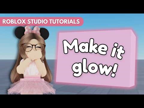 How to Make Parts Glow in Roblox (Colours & Materials)