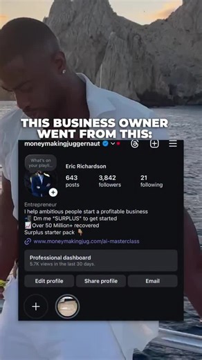 Comment “BOSS” if you actually want 1 on 1 guidance to scale your business using social media THREE WEEKS. After working with me and our system, Eric went from barely getting 300 views to pulling 1.4M views on one reel, hitting millions of views weekly, and collecting $144,000 with $100K in the last 24 hours after one strategy shift. No ads. Just organic content. Here’s what he posted using my framework: 1️⃣ Viral hooks He stopped “just giving info” and started with hooks that make people care f