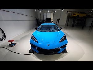 C8 Corvette paint correction