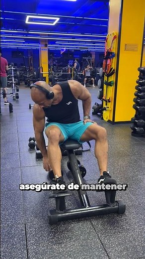 How to Do a Seated Dumbbell Bicep Curl #bicepscurls