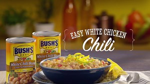 We kicked off the game with our Easy White Chicken Chili, made extra-delicious with BUSH’S® White Chili Beans. They’re simmered in our own chili sauce to add tons of flavor to any chili recipe. http://bit.ly/1SAOjxh | Bush's Beans