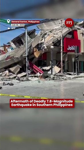 Aftermath of Deadly 7.8-Magnitude Earthquake in Southern Philippines