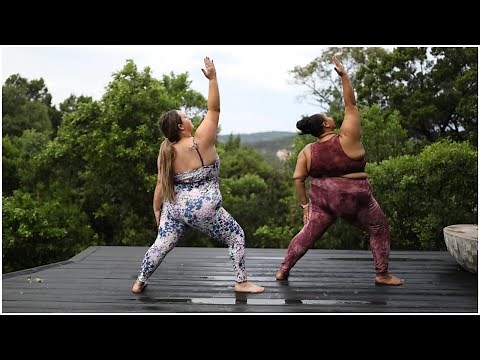 20 minute Dancing Warrior Flow | Plus Size Yoga with Edyn