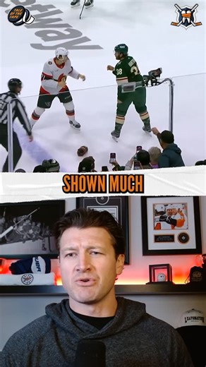 HockeyFights dot com on Instagram: "roll it! Tale of the Tape A look at HockeyFights, hosted by veterans of tilts themselves. Today’s insights NHLer for 5 seasons, Jay Rosehill (@j_rosehill) Today’s tape: Ridly Greig 🆚 Ryan Hartman - 2025 DEC 13 we want your rating on our site: hockeyfights.com/fights/n272490 #HFtaleofthetape #taleofthetape #hockeycontent #hockeyfights #nhl #gosensgo #mnwild"