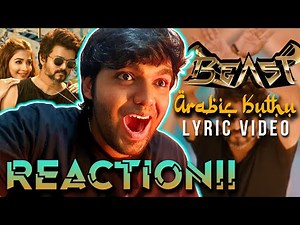 Arabic Kuthu Official Lyric Video | REACTION!! | Beast | Thalapathy Vijay | Nelson | Anirudh