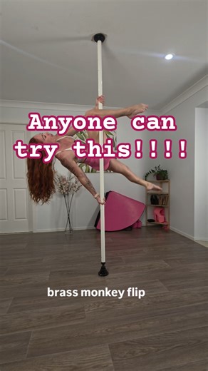 Quick flip any pole trickster can try! #poletutorial #quick flip