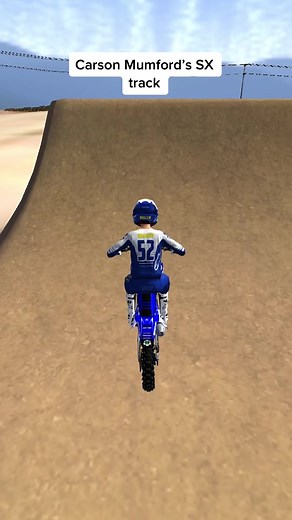 Take a lap around Carson Mumford’s SX track in MX Simulator! 🤠 #mxs #mxsimulator #mxsimulatordaily #mxsimclips #mxsim_clips #mxsimulatorclips #motocross #supercross #motocrosslife #thisismoto #dirtbike #dirtbikes #startyoursystems #fyp #foryoupage
