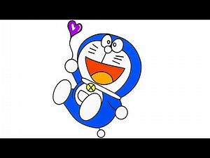 How to Draw Doraemon | Easy Step by Step Doraemon Drawing for Kids