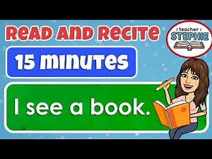 Compilation | Learn to Read Easy Sentences | Kindergarten & 1st Grade Reading Practice