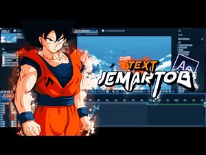 How to Edit Text Like JEMARTOB | After Effects Tutorial - AMV editing