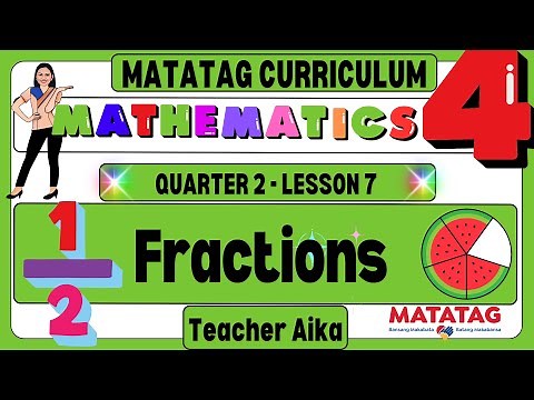 MATATAG Math 4 Grade 4 Quarter 2 Lesson 7 Fractions
