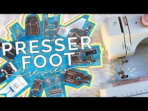 presser feet test on my sew simple sewing machine! | 11-pc presser foot set review