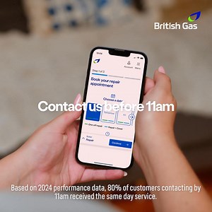 No heating or hot water? 😱 Fear not – contact us before 11am and we’ll send an engineer the same day. You don’t even need to be a British Gas customer to get our expert help ☺️. | British Gas