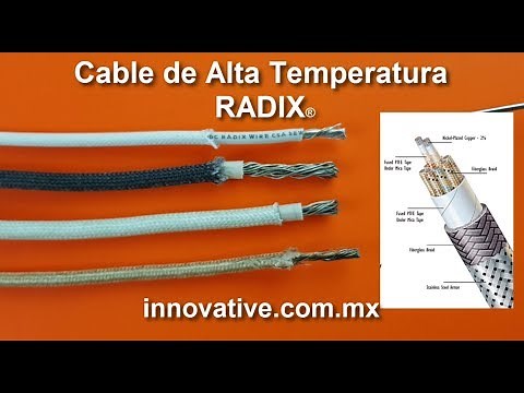 Cable Alta Temperatura RADIX